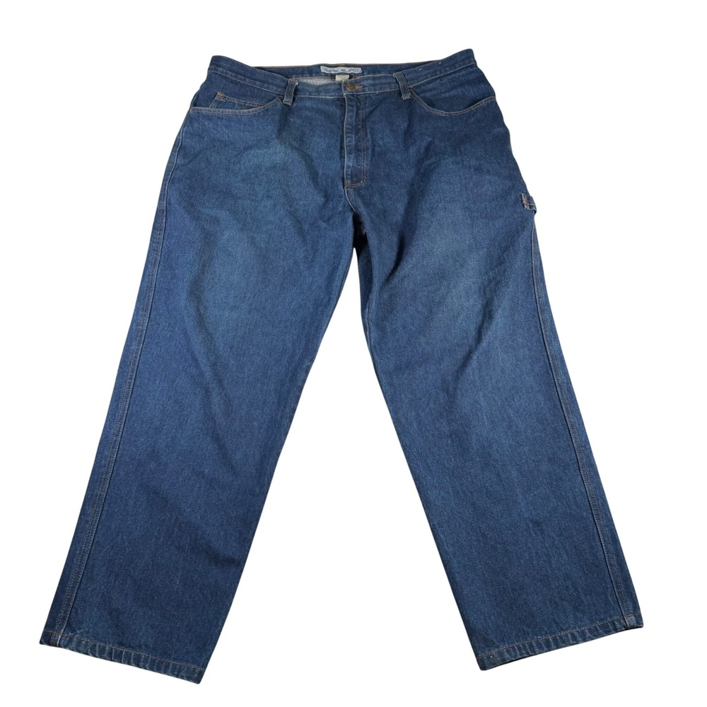 Claudio Nucci Carpenter Jeans Mens 42x30 Blue Denim Utility‎ Workwear Pants READ